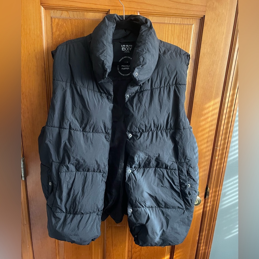 Cotton On Black Puffer Vest